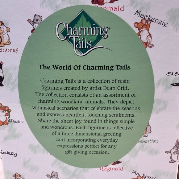 Fitz and Floyd Charming Tails “A New Little Sole” Dean Griff Baby Mouse in Shoe - Picture 11 of 11